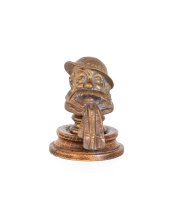 Lot 603 - An Early 20th Century Brass Car Mascot, in the...