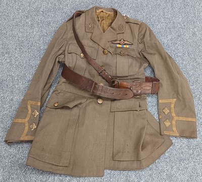 Lot 268 - A First World War Royal Flying Corps Uniform,...