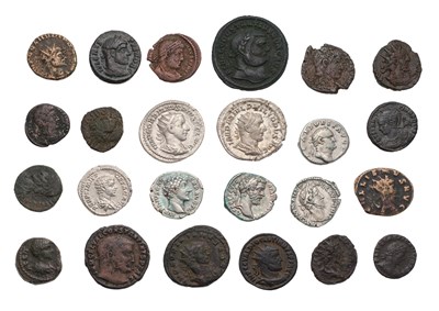 Lot 19 - Assorted Roman Imperial Coins, 24 coins in...