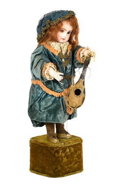 Lot 2004 - Late 19th Century Jumeau Bisque Socket Head...