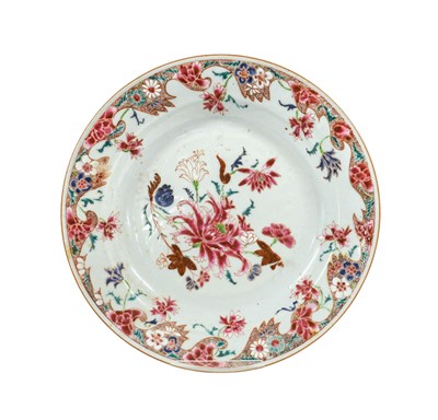 Lot 112 - A Chinese Porcelain Dish, Yongzheng/early...