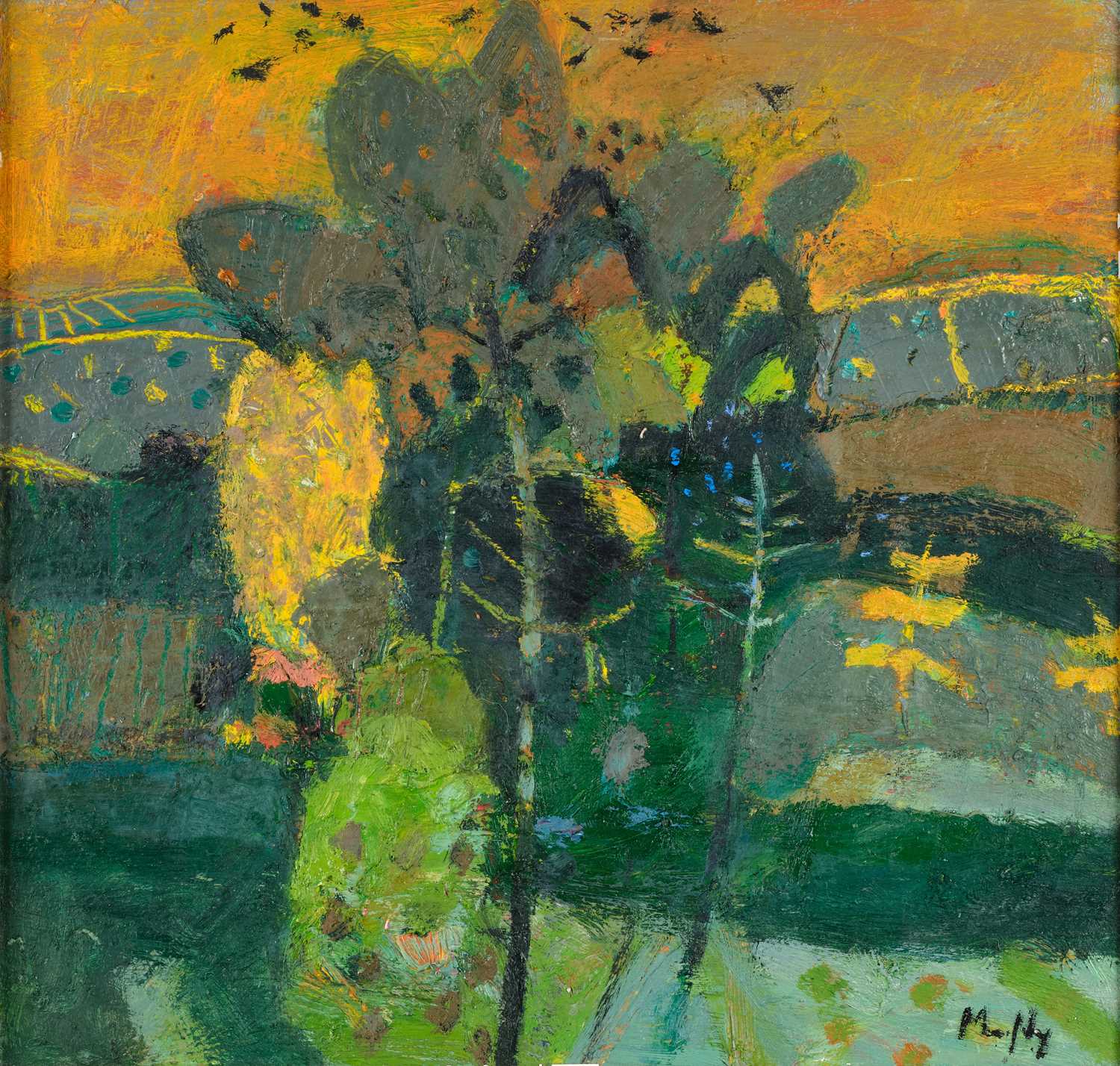 Lot 65 - Sandy Murphy RSW, RGI (b. 1956) Scottish "The...