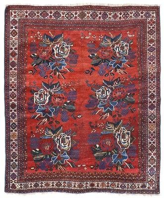 Lot 180 - Afshar Rug South Iran, Circa 1920 The madder...
