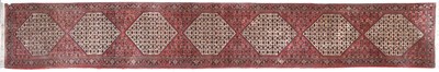 Lot 418 - Bidjar Runner Iranian Kurdistan, Modern The...
