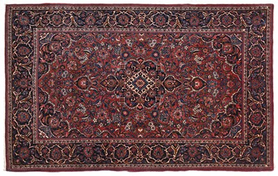 Lot 412 - Kashan Rug Central Iran, Circa 1930 The soft...