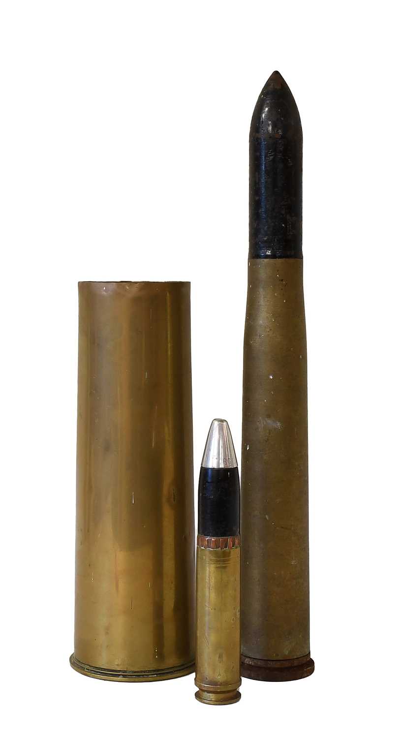 Lot 300 - Three Pieces of Inert Ammunition, comprising a...