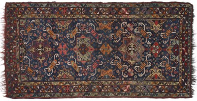 Lot 184 - Caucasian Soumak Circa 1920 The indigo field...