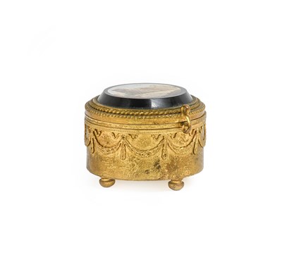 Lot 258 - A Roman Micro-Mosaic and Gilt-Metal Box, by...