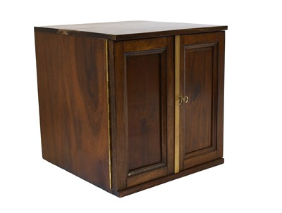 Lot 511 - A Mahogany Coin Cabinet, by Peter Nichols of...