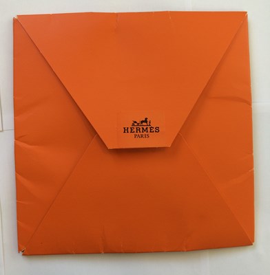 Lot 1041 - Hermès Silk Scarf, Automobile depicting early...