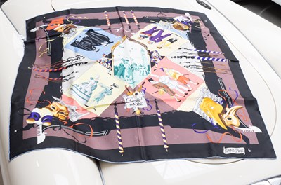 Lot 1041 - Hermès Silk Scarf, Le Carnaval de Venise...