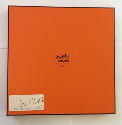 Lot 1040 - Hermès Silk Scarf, Joies D'Hiver Designed by...