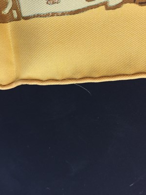 Lot 1042 - Hermès Silk Scarf, Persona Designed by Loic...
