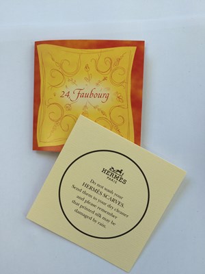 Lot 1042 - Hermès Silk Scarf, Persona Designed by Loic...