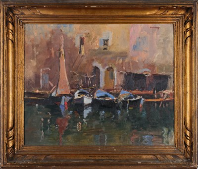 Lot 1007 - Philip Naviasky (1894-1983) "Boats Martignes"...