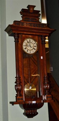 Lot 650 - A Vienna style wall clock - Gustav Becker