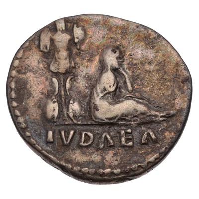 Lot 6 - Roman Imperial, Vespasian Denarius, 'Judaea...