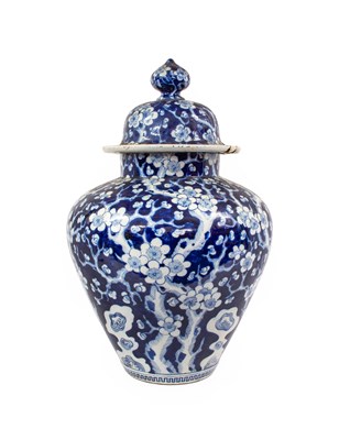Lot 218 - An Arita Porcelain Jar and Cover, 19th century,...