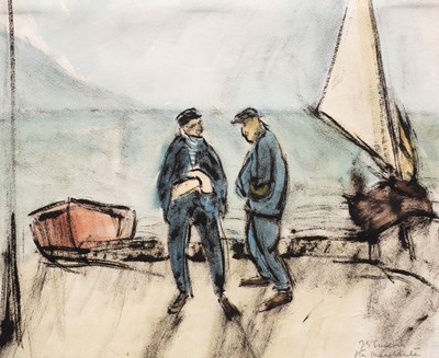 Lot 327 - Jean Georges-Simon (1894-1968) French Sailors...