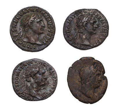 Lot 12 - Roman Imperial, 4x Denarii, including; Trajan...