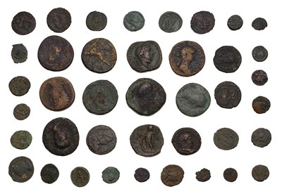 Lot 20 - Assorted Roman Imperial Bronze Coins, 40 coins...