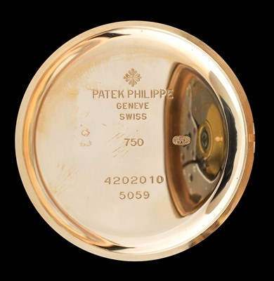 Lot 2307 - Patek Philippe: A Fine and Rare 18 Carat Rose...