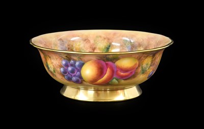 Lot 325 - A Royal Worcester Porcelain Bowl, by John...