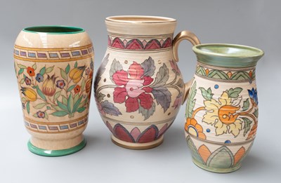 Lot 290 - A Crown Ducal Vase, designed by Charlotte...
