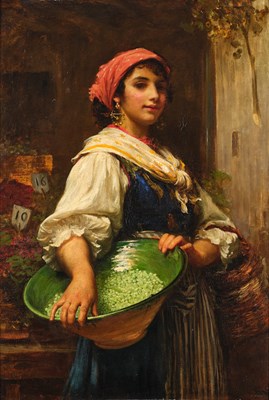 Lot 1129 - Sir Samuel Luke Fildes KCVO, RA (1843-1927) A...