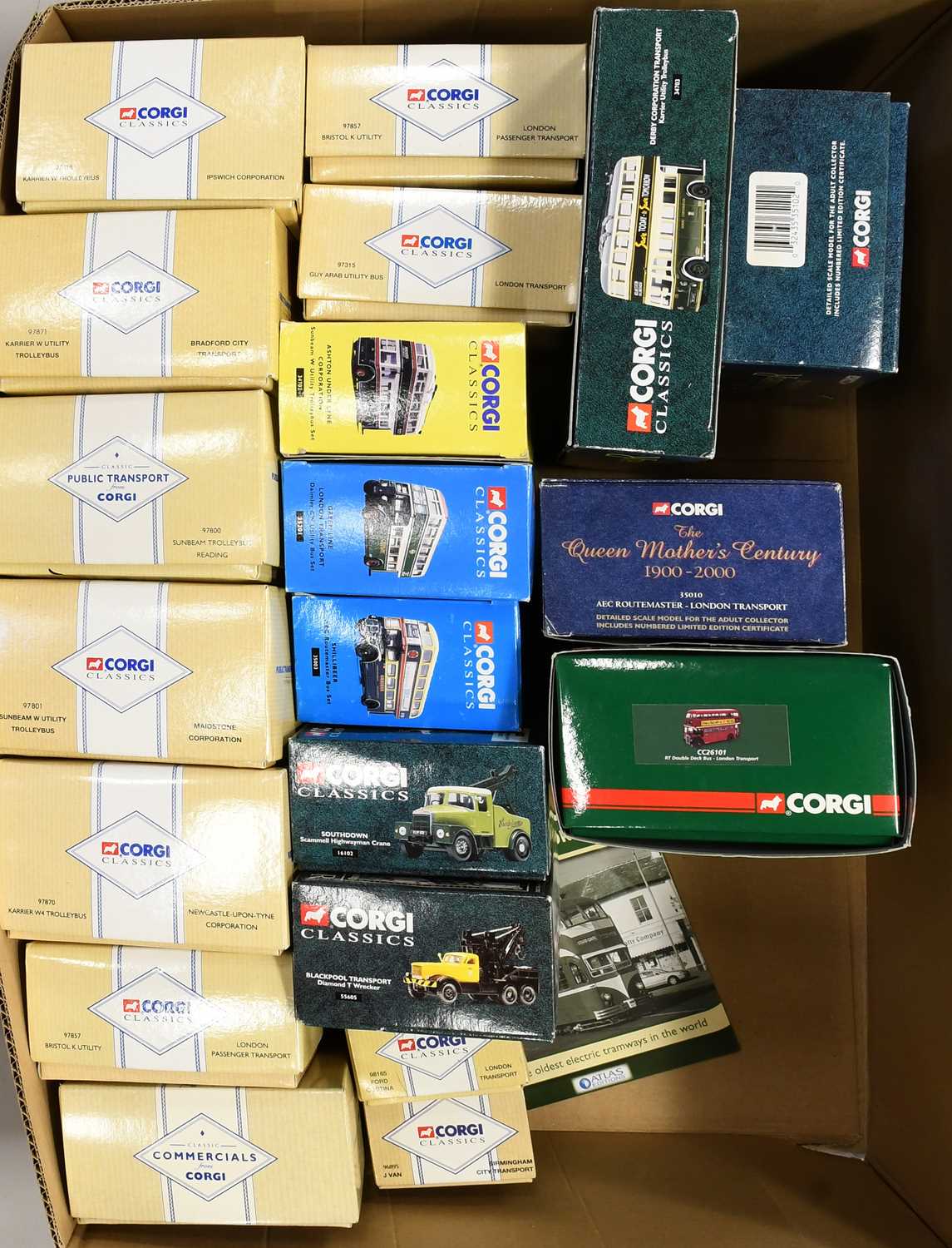 Lot 3379 - Corgi Buses A Collection Of 20 Assorted