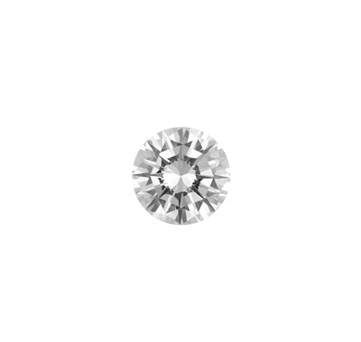 Lot 2009 - A Loose Round Brilliant Cut Diamond, weighing...