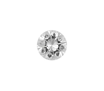 Lot 2022 - A Loose Round Brilliant Cut Diamond, weighing...