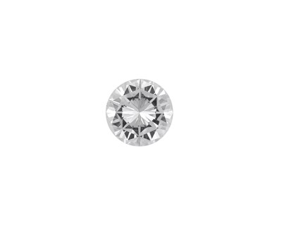 Lot 2010 - A Loose Round Brilliant Cut Diamond, weighing...