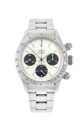 Lot 2391 - Rolex: A Fine and Rare Stainless Steel...