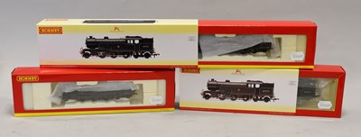 Lot 3225 - Hornby (China) OO Gauge Three Thompson L1 2-6-4T Locomotives