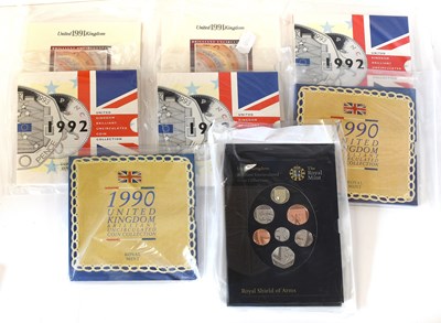 Lot 429 - 8x UK Brilliant Uncirculated Sets, comprising;...