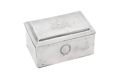 Lot 2204 - A German Silver Box