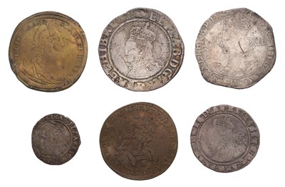 Lot 59 - Elizabeth I, Shilling, sixth issue (1582-1600),...