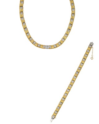 Lot 2001 - An 18 Carat Bi-Colour Gold Appassionata...