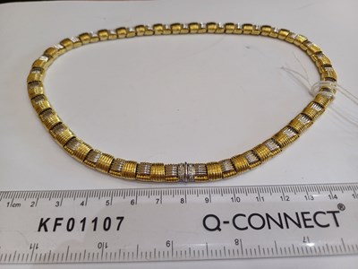 Lot 2001 - An 18 Carat Bi-Colour Gold Appassionata...