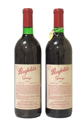 Lot Penfolds Grange Bin 95, 1989 vintage, bottled...