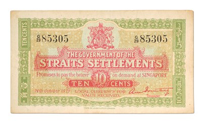 Lot 509 - Government of the Straits Settlements, Ten...