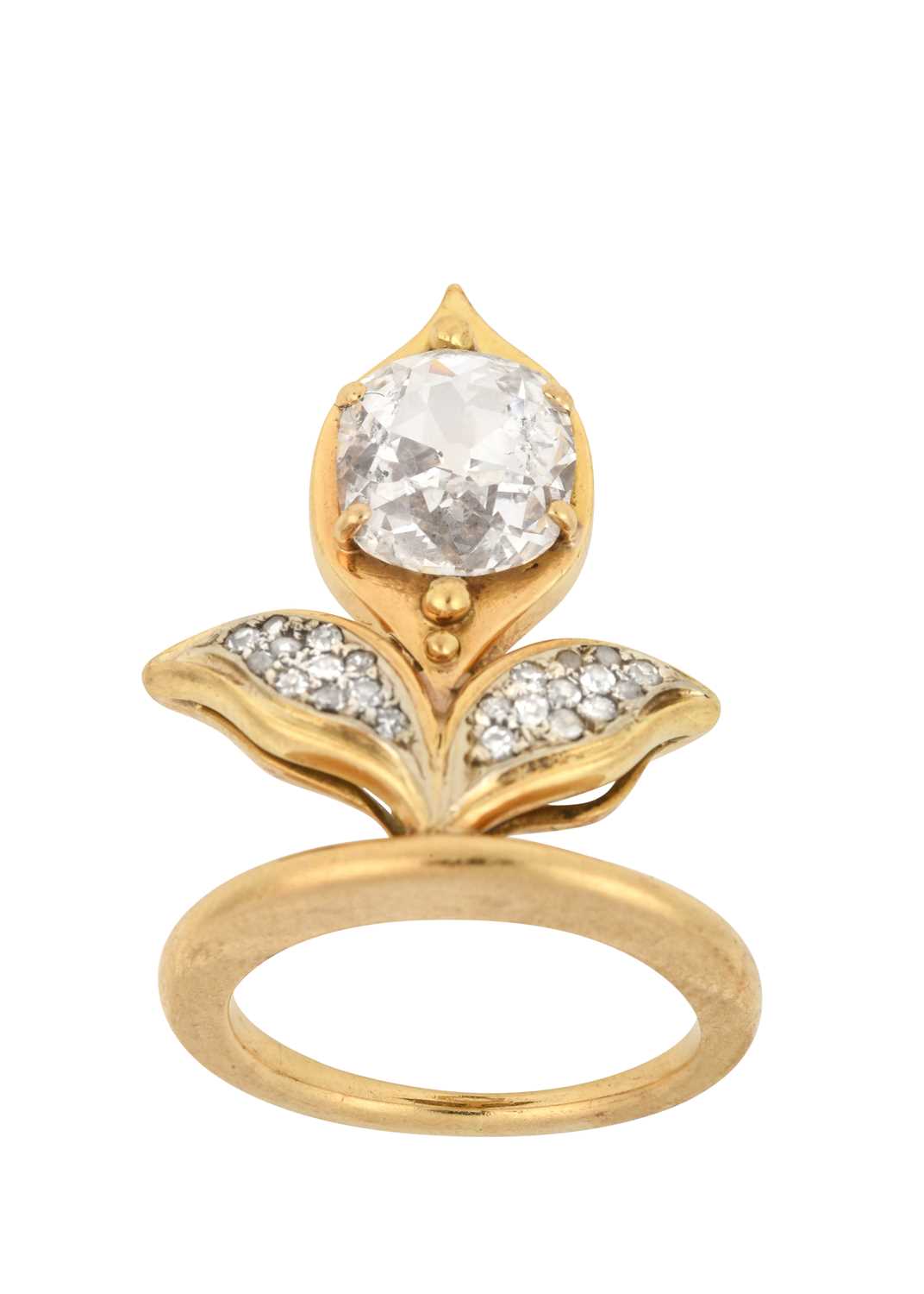Lot 2135 - A Diamond Ring, by Rucellai, Florence modelled...
