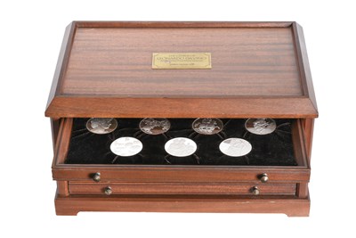 Lot 2243 - A Cased Set of Fifty Limited Edition 'Genius of Leonardo da Vinci' Medallions