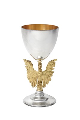 Lot 2234 - An Elizabeth II Limited Edition Parcel-Gilt Silver Goblet