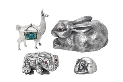 Lot 88 - Three Assorted Animals, With Spurious Marks...
