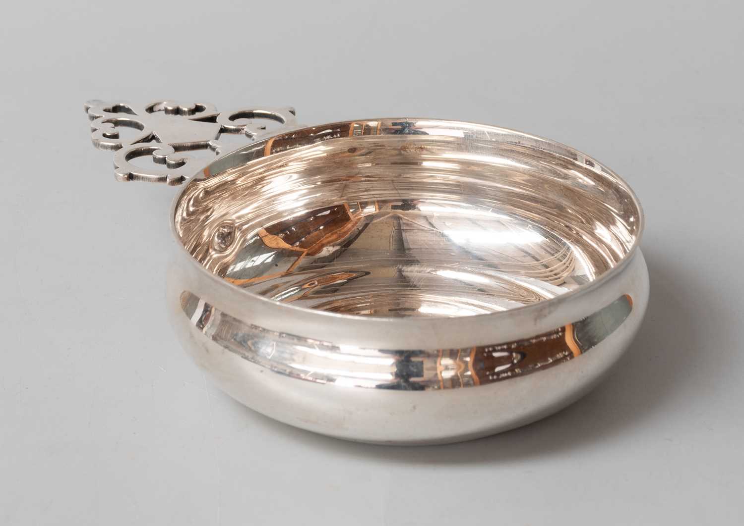 Lot 38 - A George V Silver Porringer or Bleeding-Bowl,...