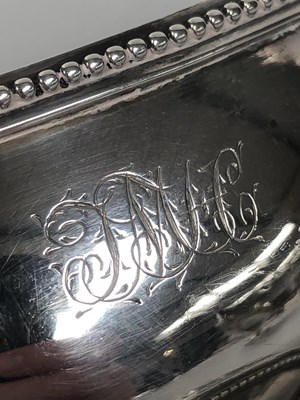 Lot 37 - A Pair of George III Silver Salt-Cellars, by...