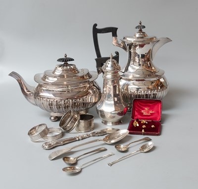 Lot 148 - A Collection of Assorted Silver, including...
