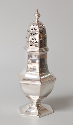Lot 23 - A Victorian Silver Caster, by Goldsmiths and...
